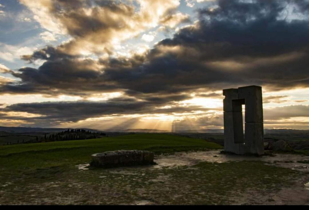 Podere Il Granaio - Crete Senesi - Tuscany เซียนา ภายนอก รูปภาพ